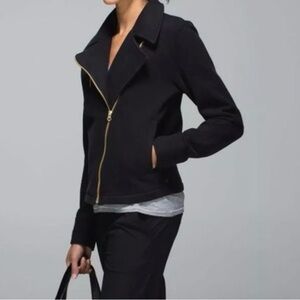 lululemon Women’s  Black Moto Jacket
